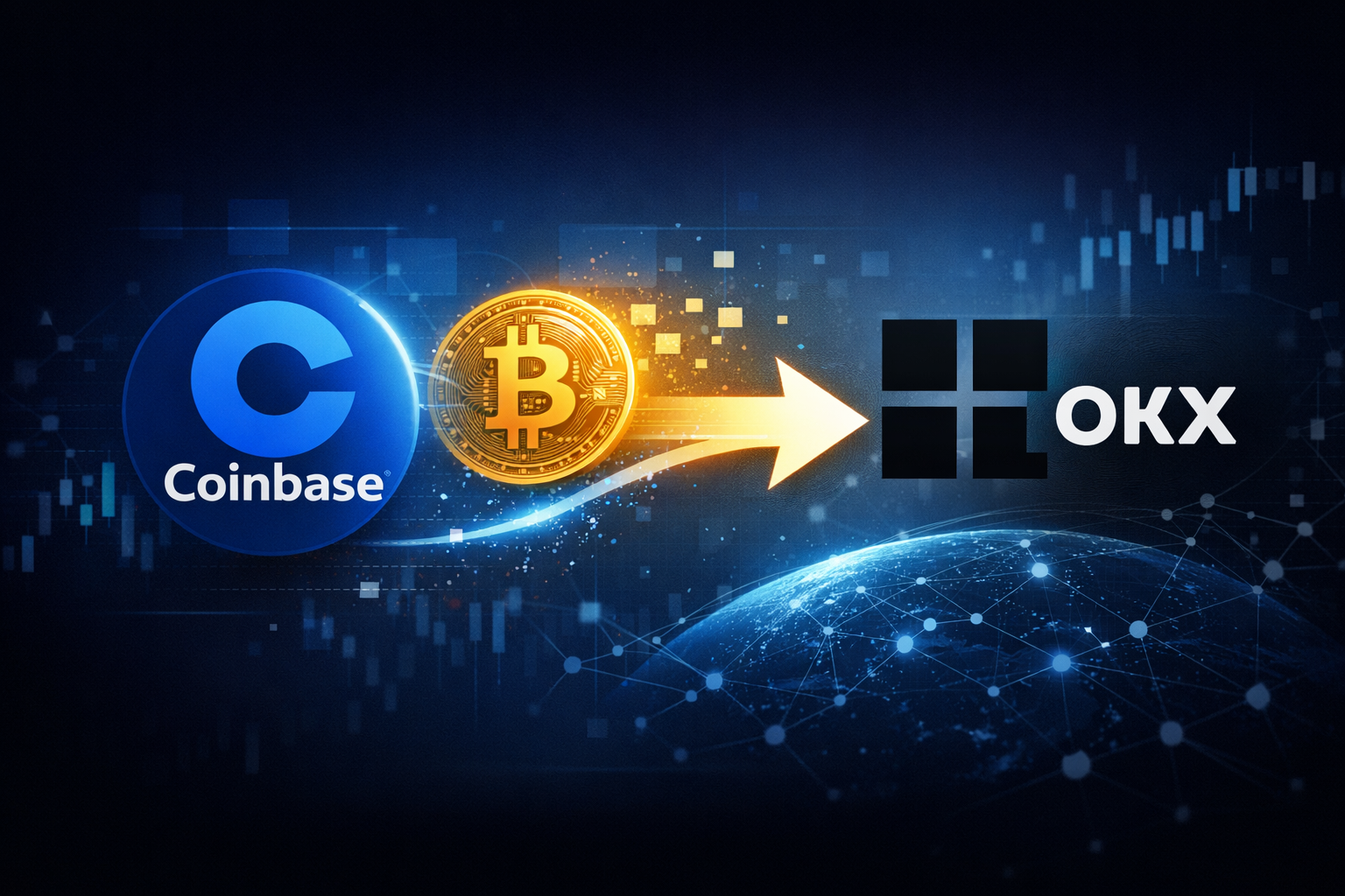 加密貨幣從Coinbase轉OKX怎樣操作？